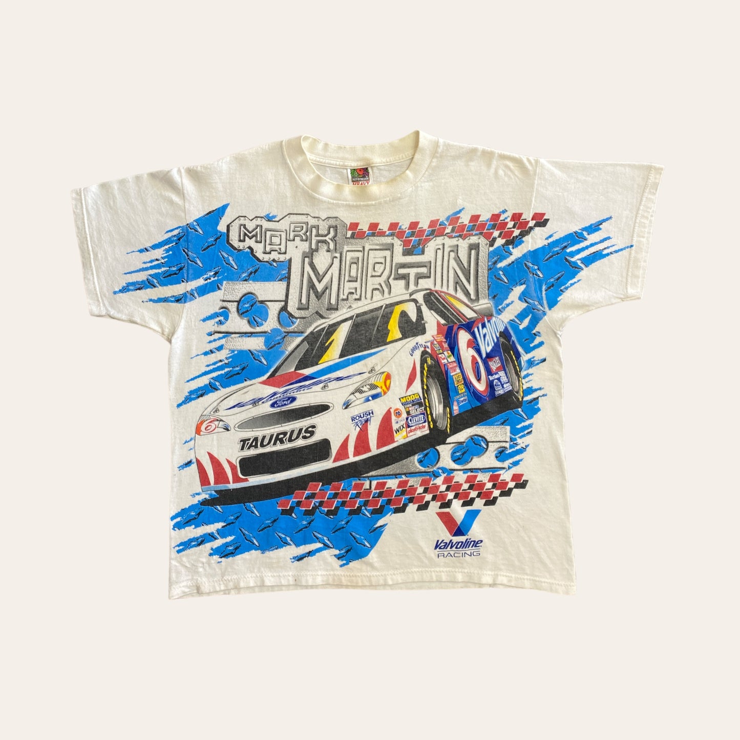 Vintage Kids Mark Martin Nascar Tee Size L