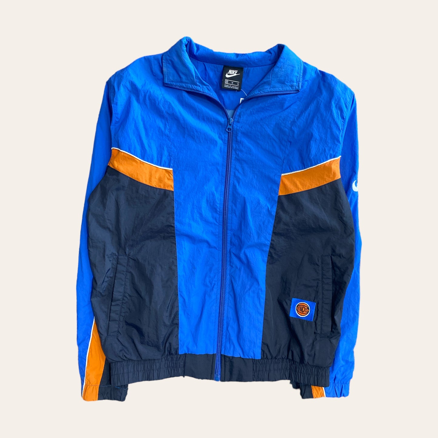 Y2K Nike NY Knicks Zip Up Size M