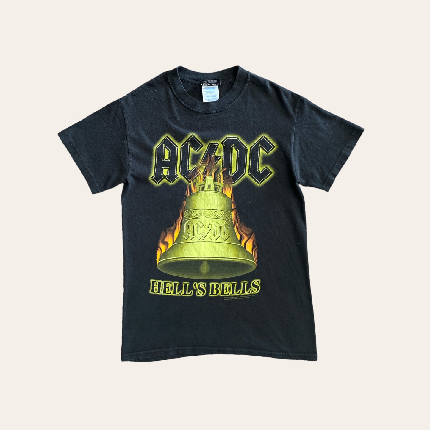 2001 AC/DC Hell's Bells Tee Size S