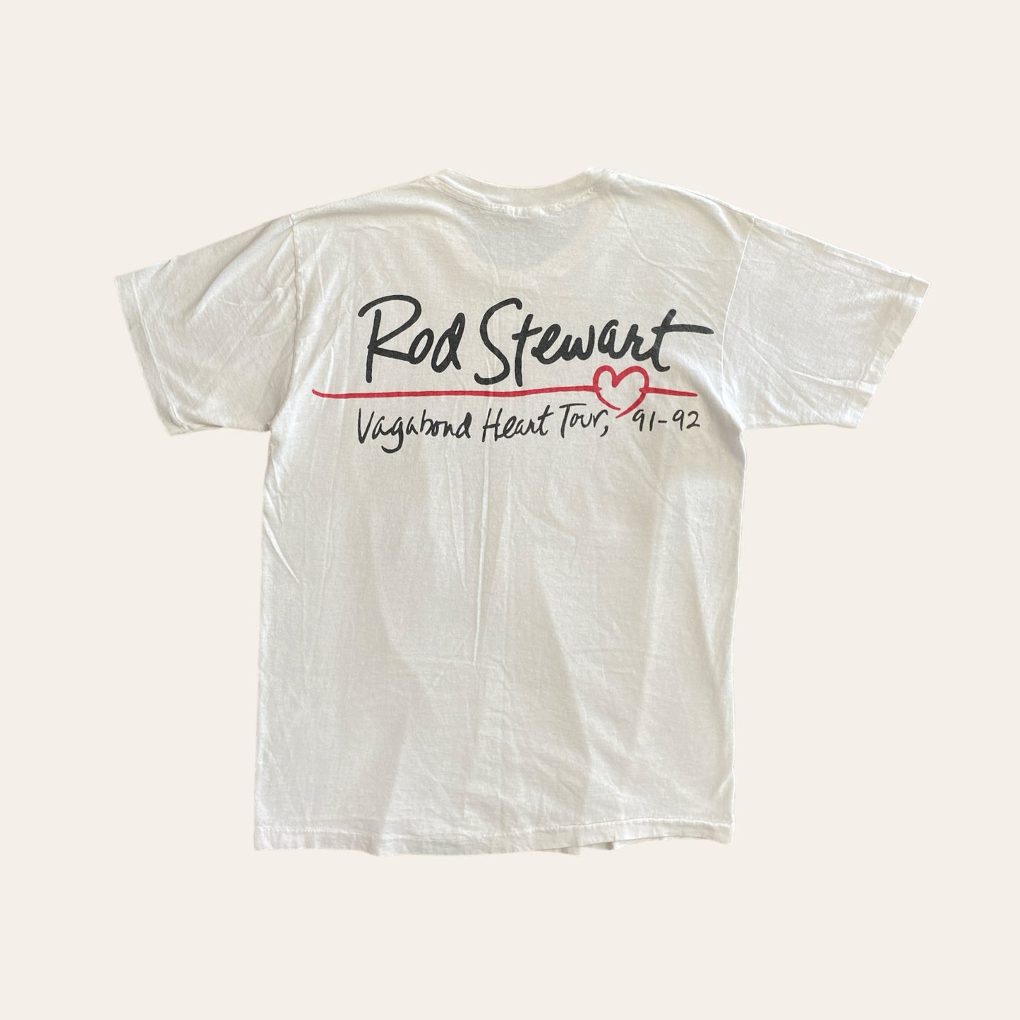 1991 Rod Stewart Tour Tee Size L