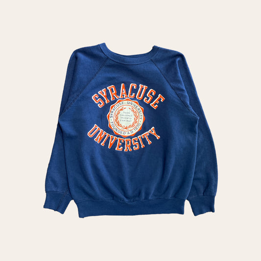 90's Syracuse University Sweater Navy Size M