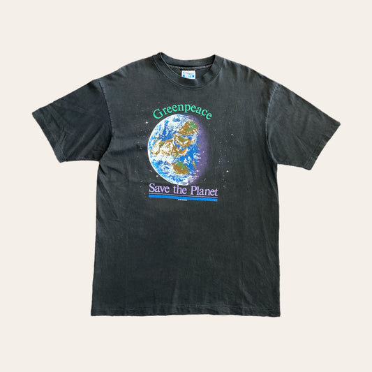 1988 Greenpeace Save the Planet Tee Size XL