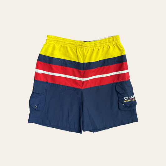 90's Chaps Ralph Lauren Cargo Nylon Shorts Size M