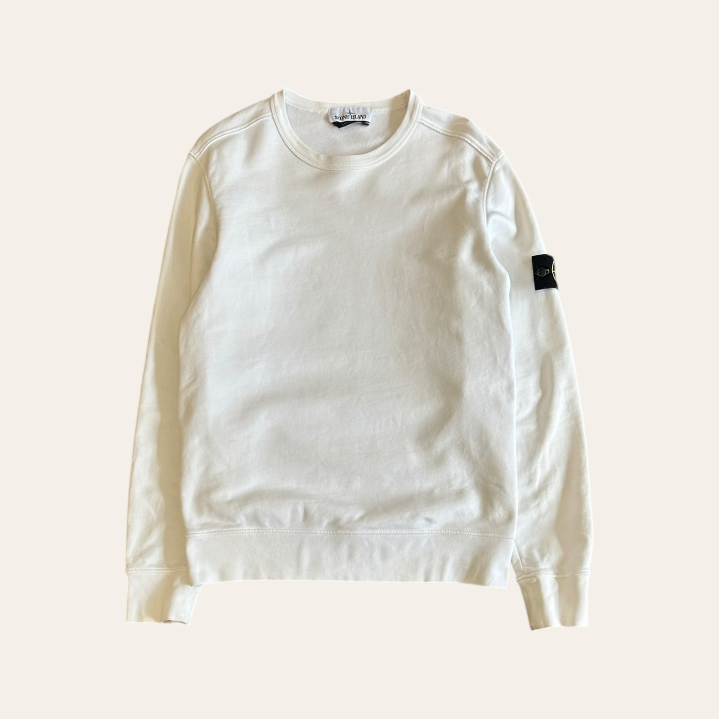 Stone Island Sweater White Size M