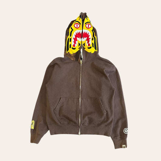 00s Bape Zip Up Hoodie Size S
