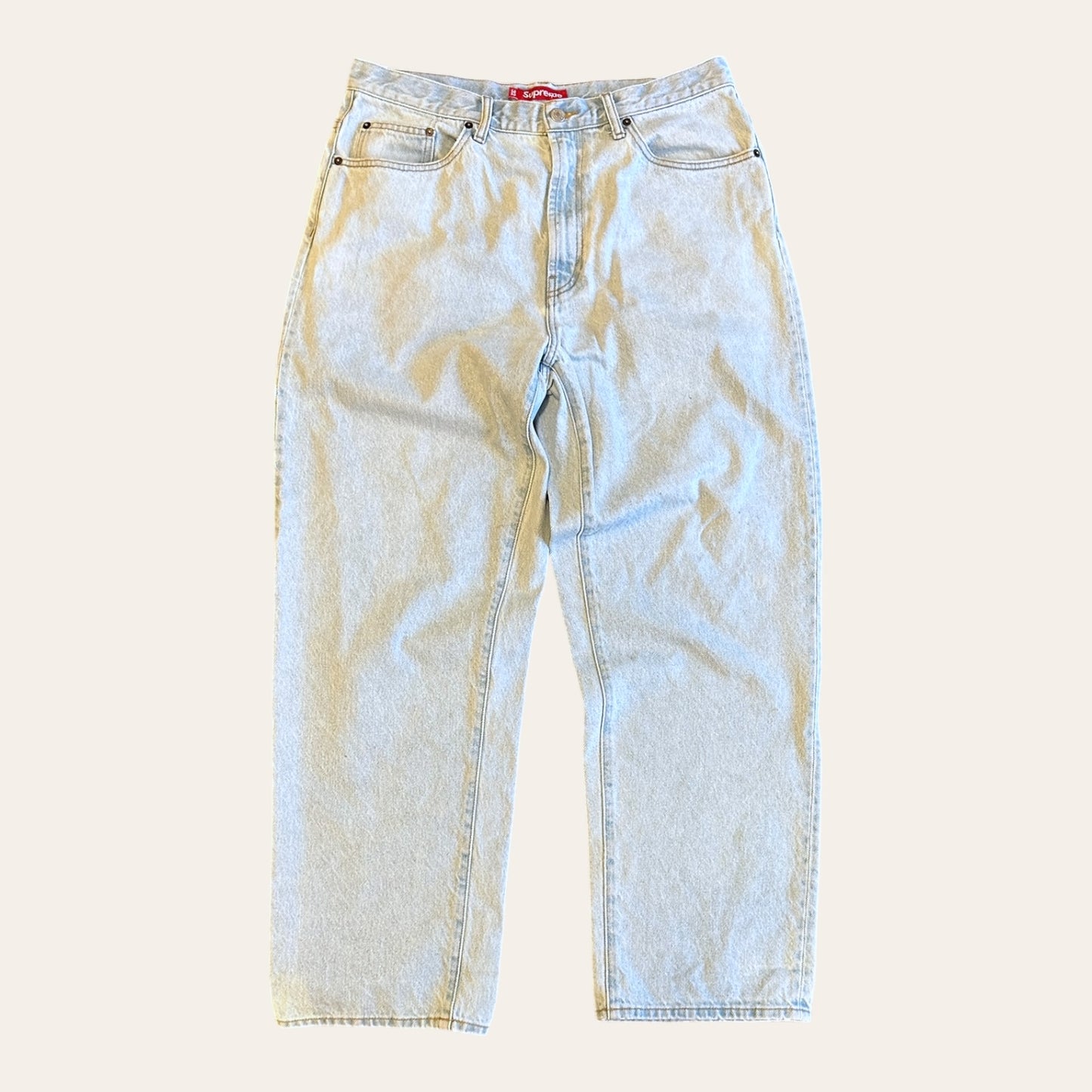 Supreme Light Wash Denim Size 32