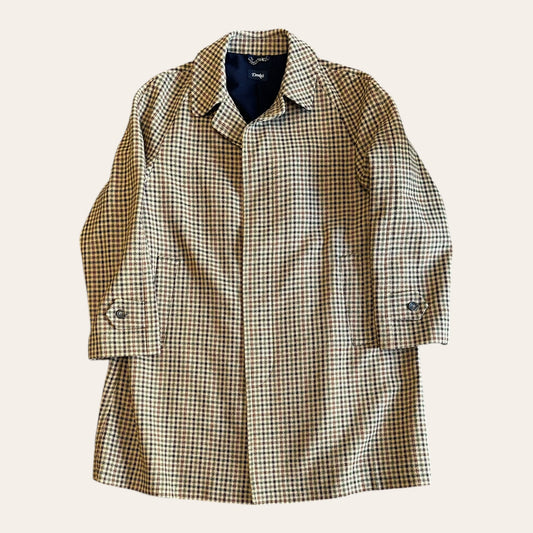 Drake's Wool Houndstooth Coat Size 44