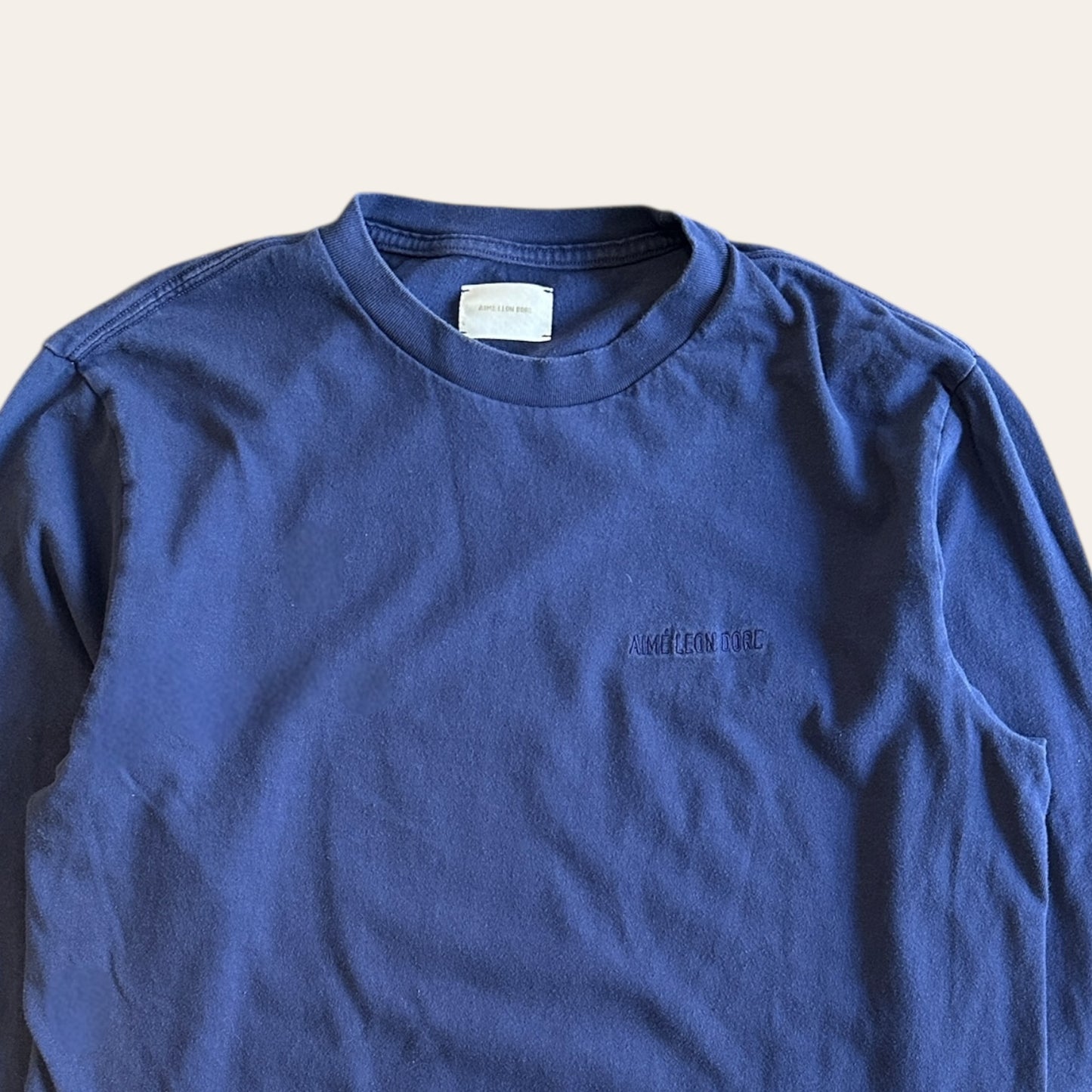 Aime Leon Dore Long Sleeve Navy Size L