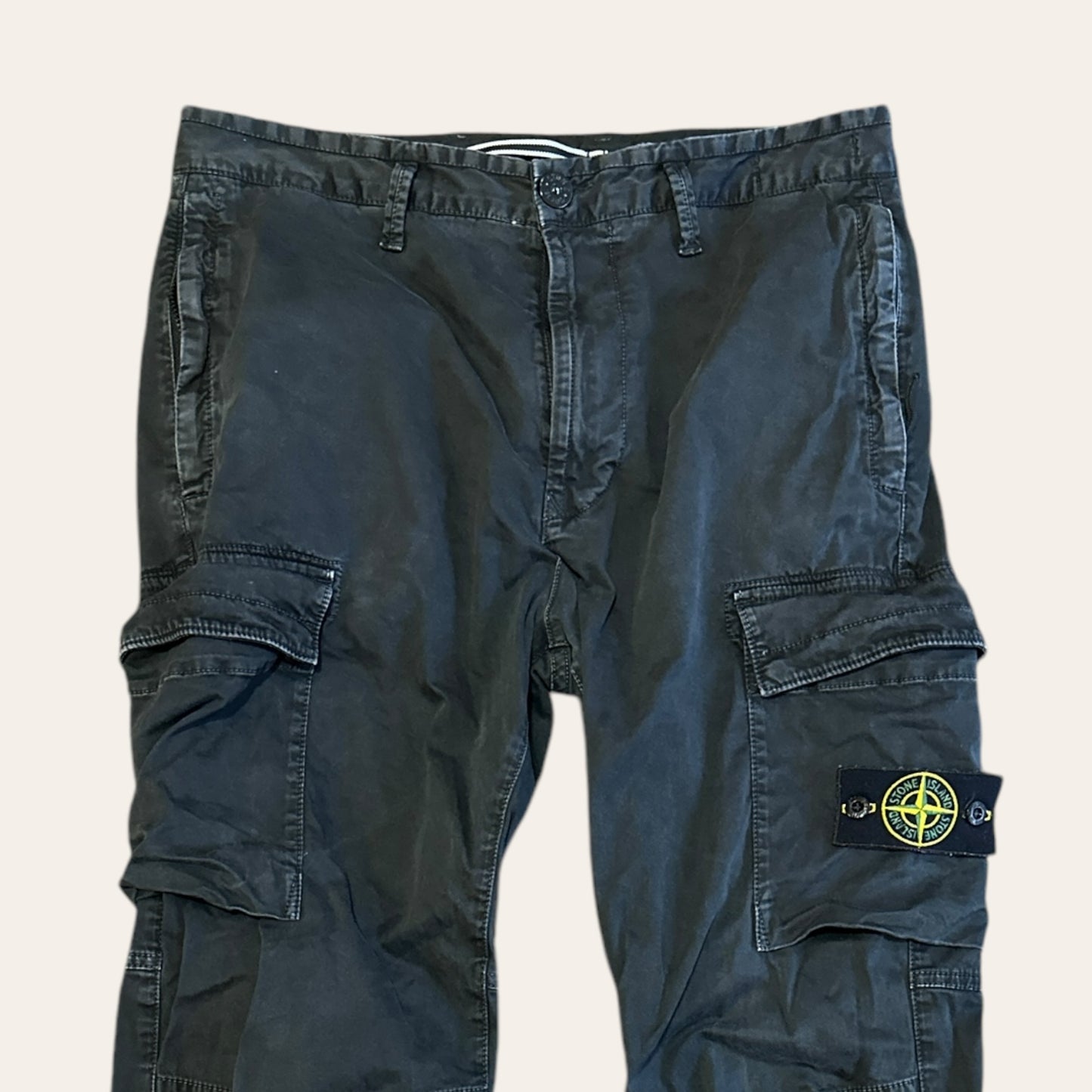 Stone Island Cargo Pants Black Size 31