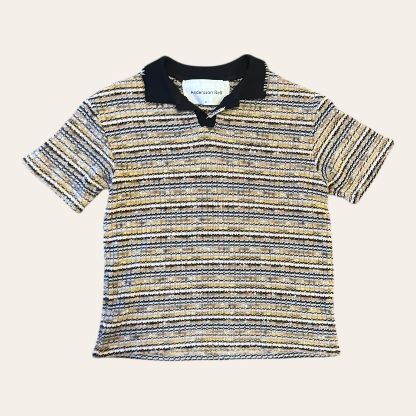 Andersson Bell Knit Polo Size M