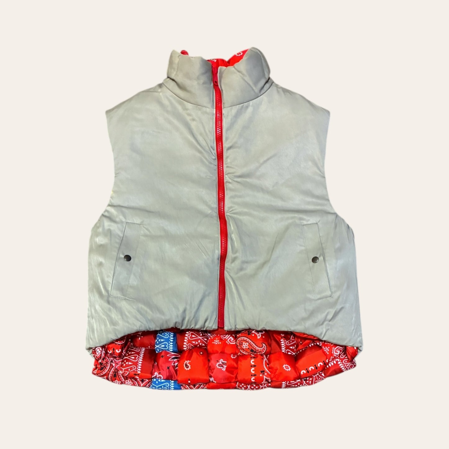 Kapital Bandana Woven Keel Vest Size L
