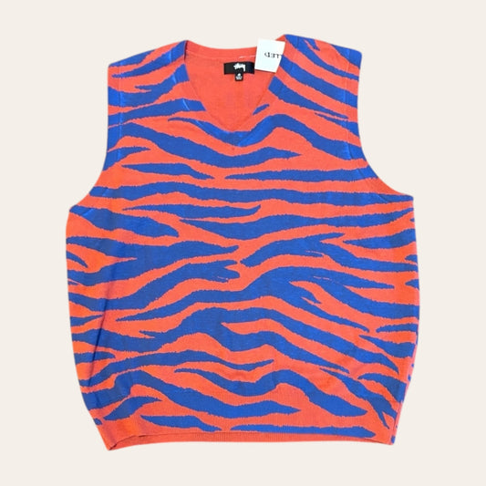 Stussy Tiger Camo Sweater Size M