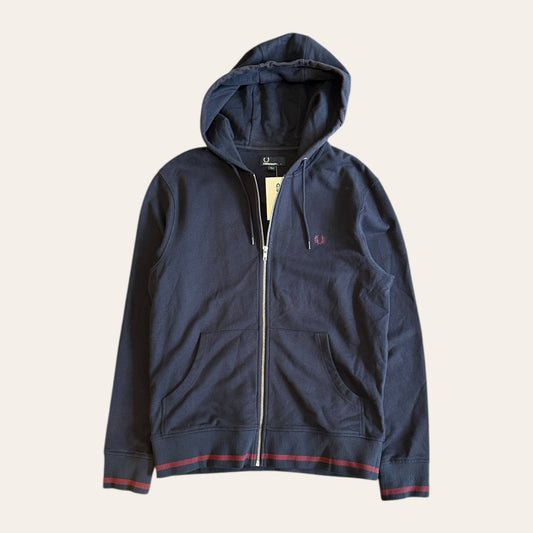 Fred Perry Zip Up Hoodie Size L