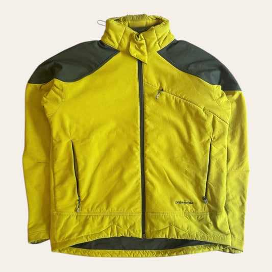 Patagonia Fleece lined Jacket Lime Green Size M