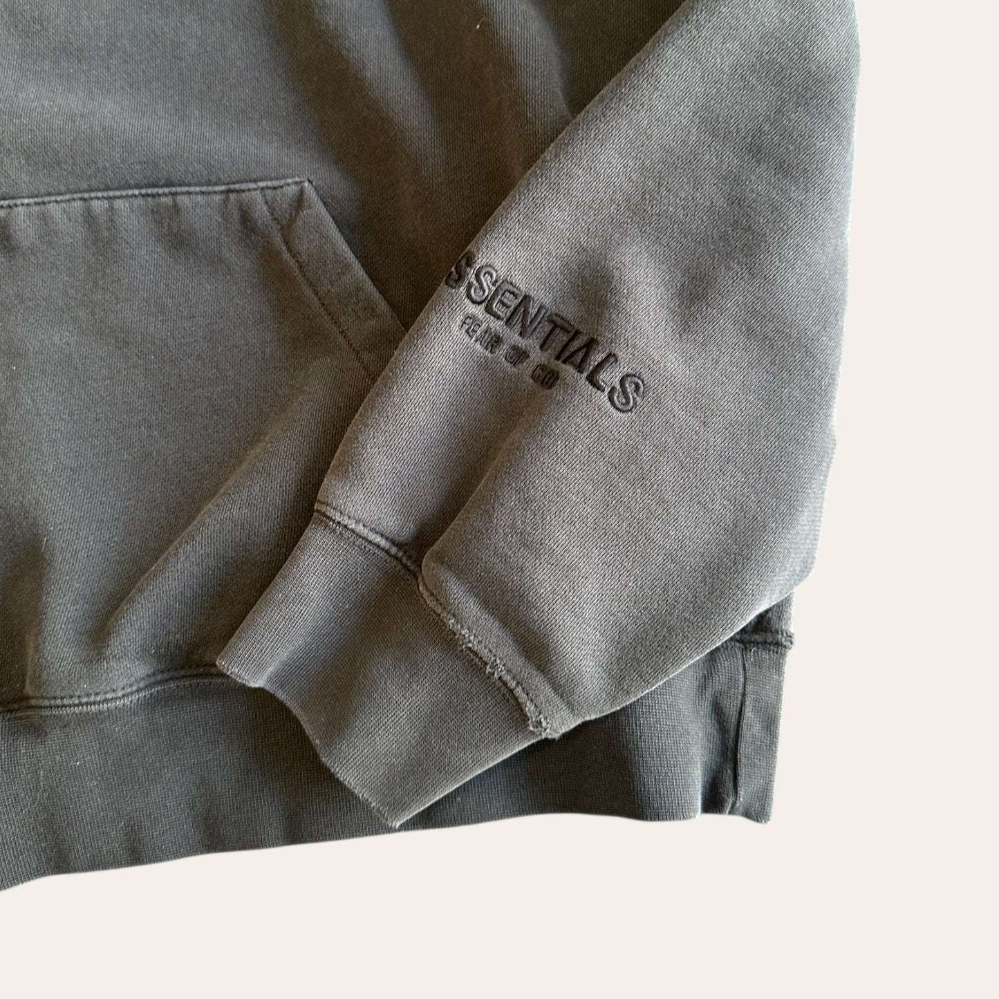 Essentials Hoodie Black Size L