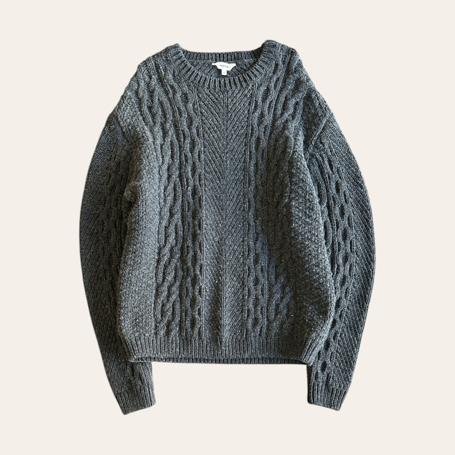 KOTN Knit Sweater Dark Grey Size XL
