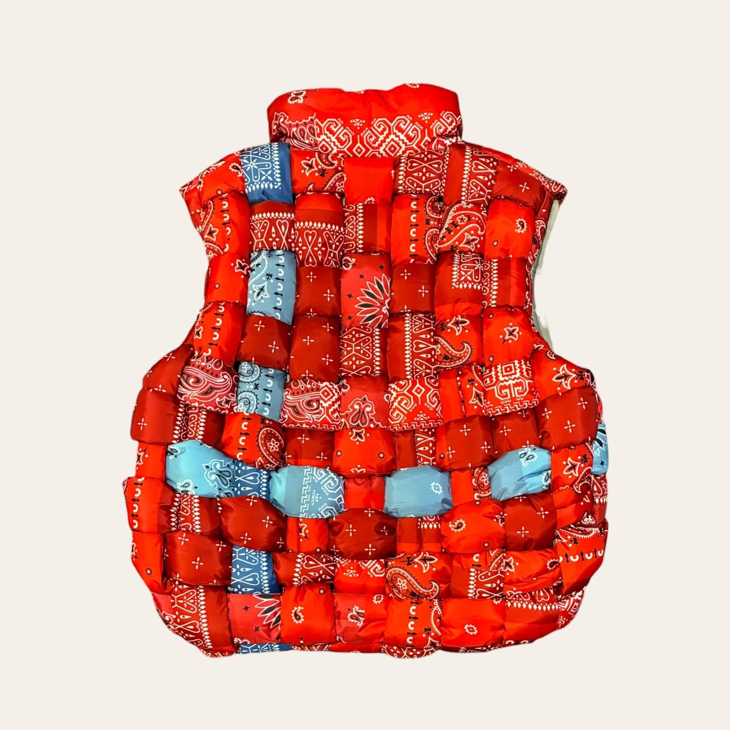Kapital Bandana Woven Keel Vest Size L