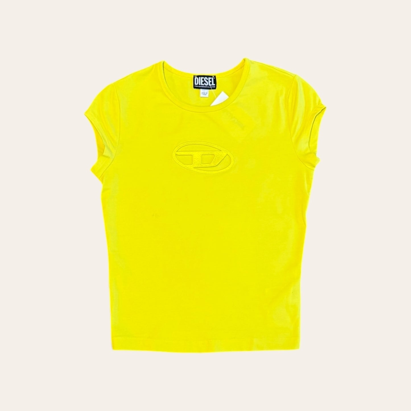 Diesel Cut Out Logo Tee Size M