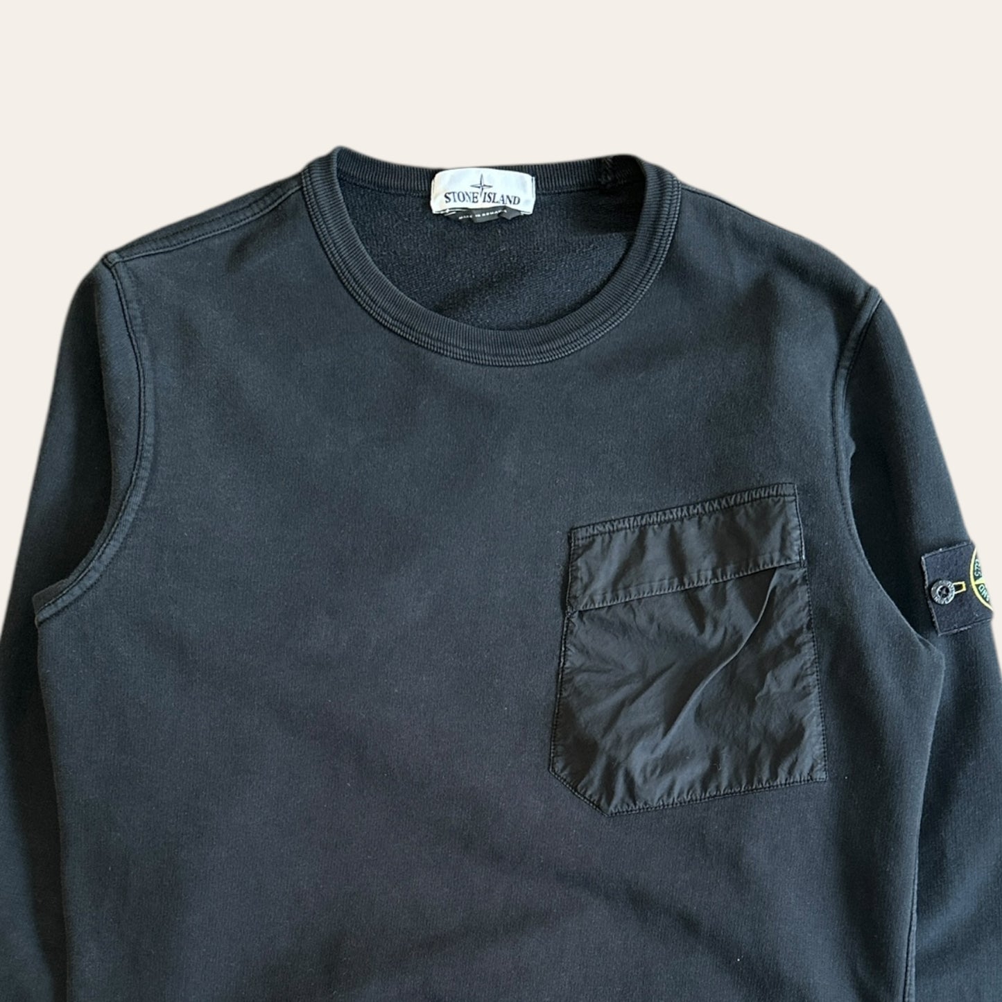 Stone Island Pocket Sweater Black Size M