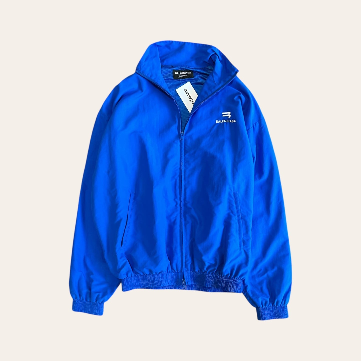 Balenciaga Track Jacket Blue Size 42