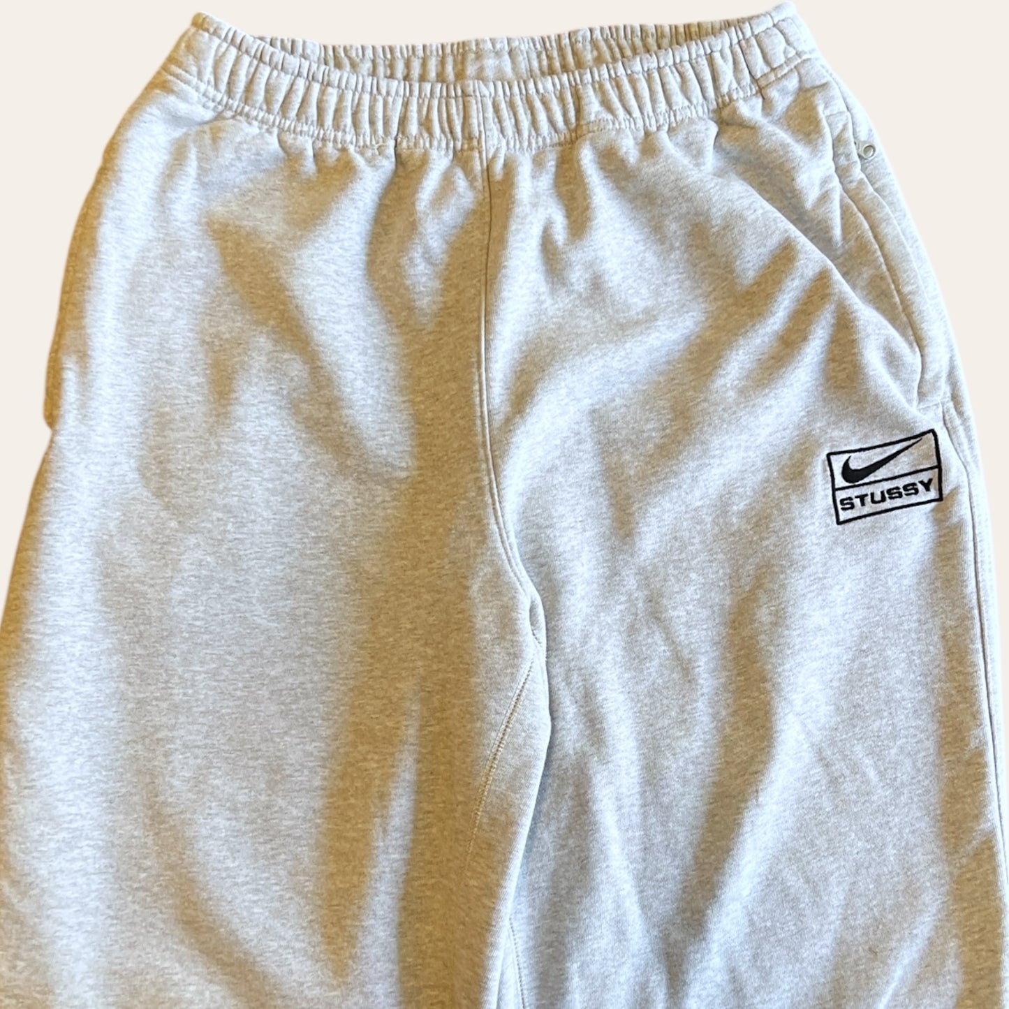 Stussy x Nike Sweatpants Grey Size M