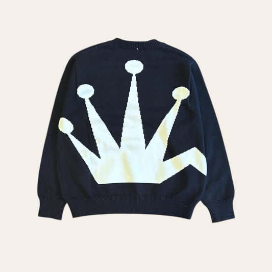 Stussy Crown Knit Sweater Size M