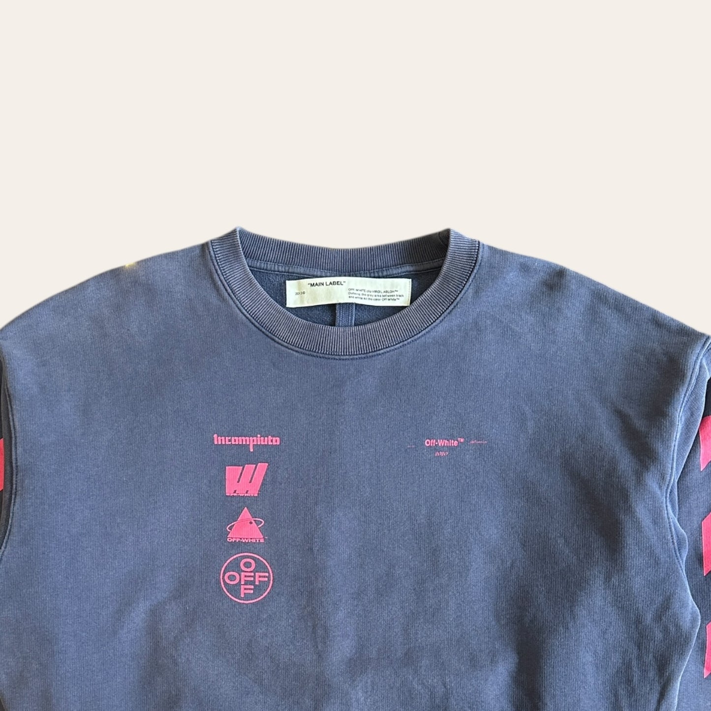 Off White Incompiuto Sweater Size L