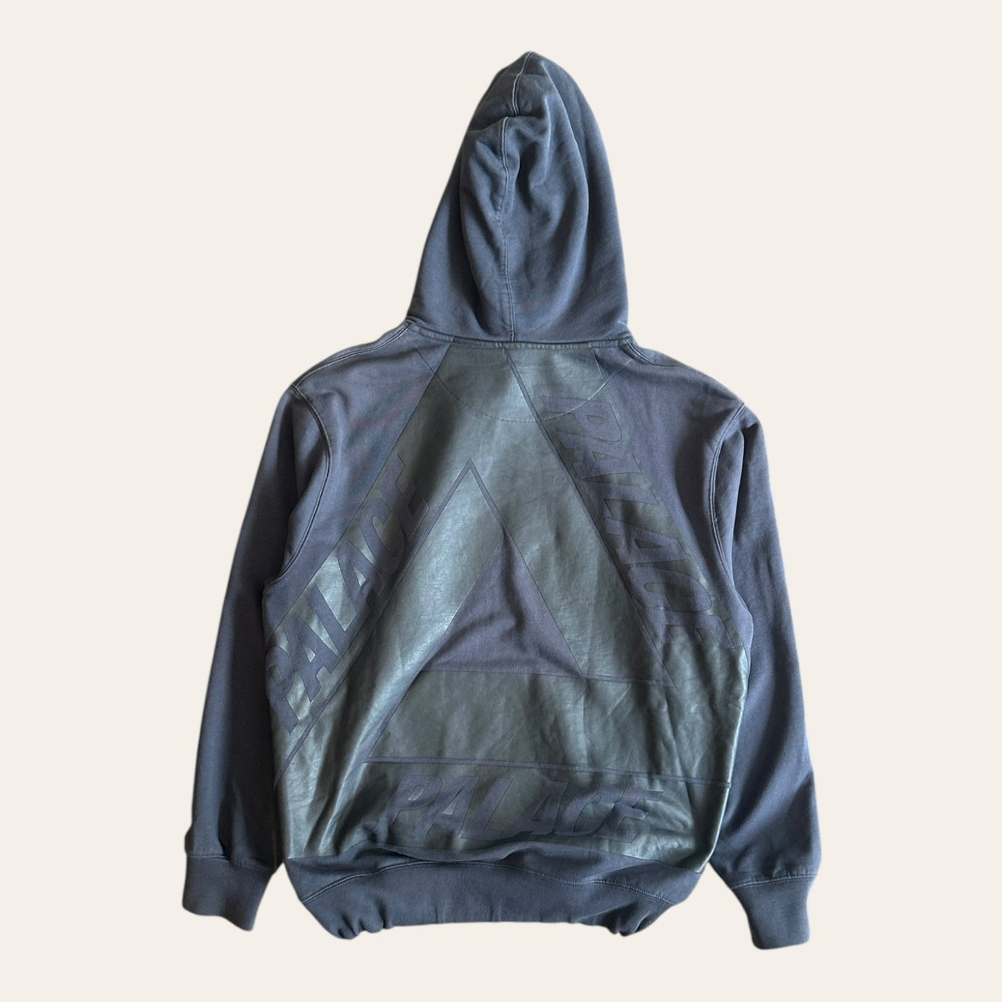 Palace Pullover Hoodie Black/Navy Size XL