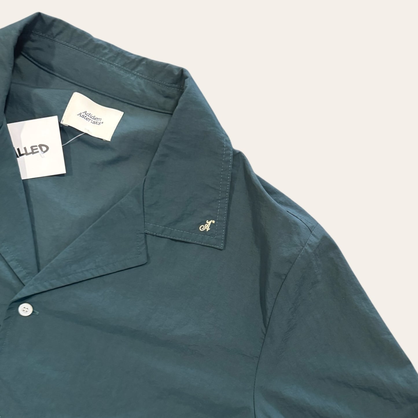 Adidem Asterisks Nylon Shirt Size S