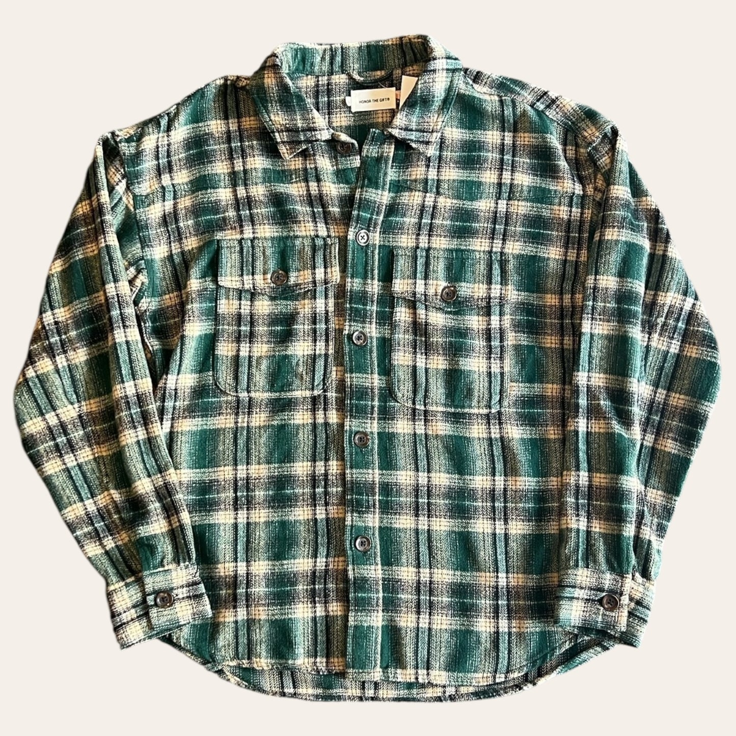 Honor The Gifts Flannel Size S