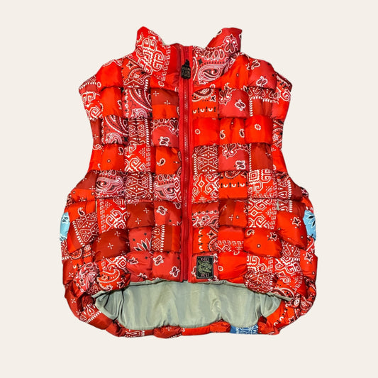 Kapital Bandana Woven Keel Vest Size L