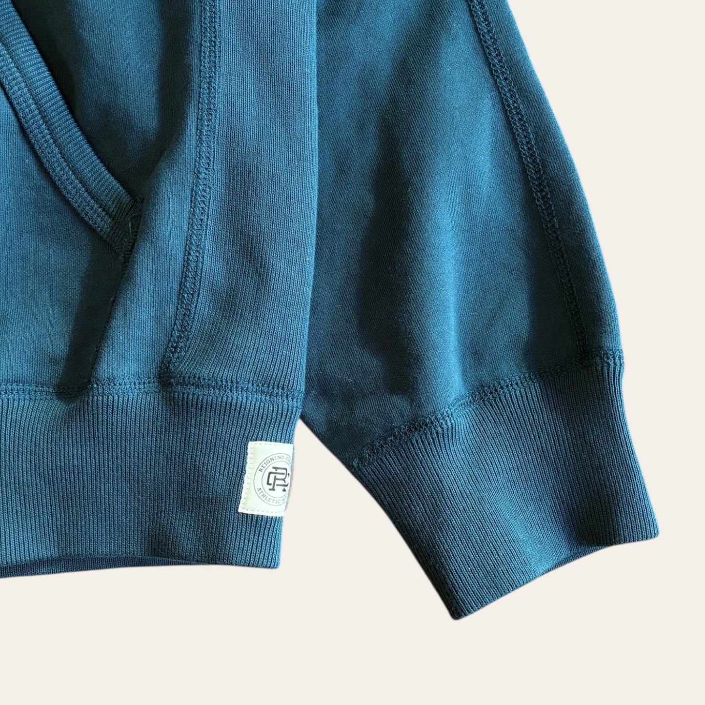 Reigning Champ Hoodie Teal Size S