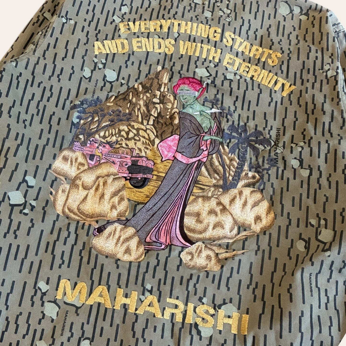 SS20 Maharishi Space Geisha Overshirt Size S