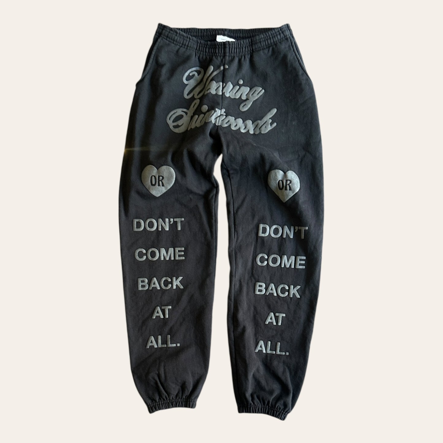 Saintwoods 'better come back' Sweatpants Size M