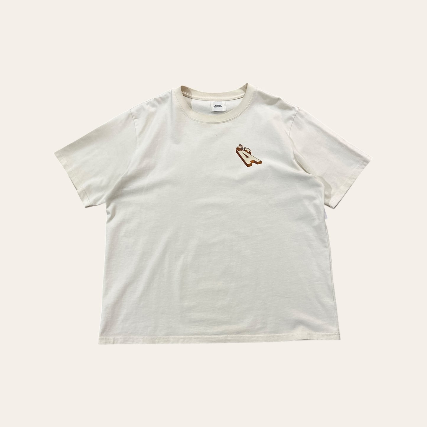 Adidem Asterisks Tee Cream Size XXL