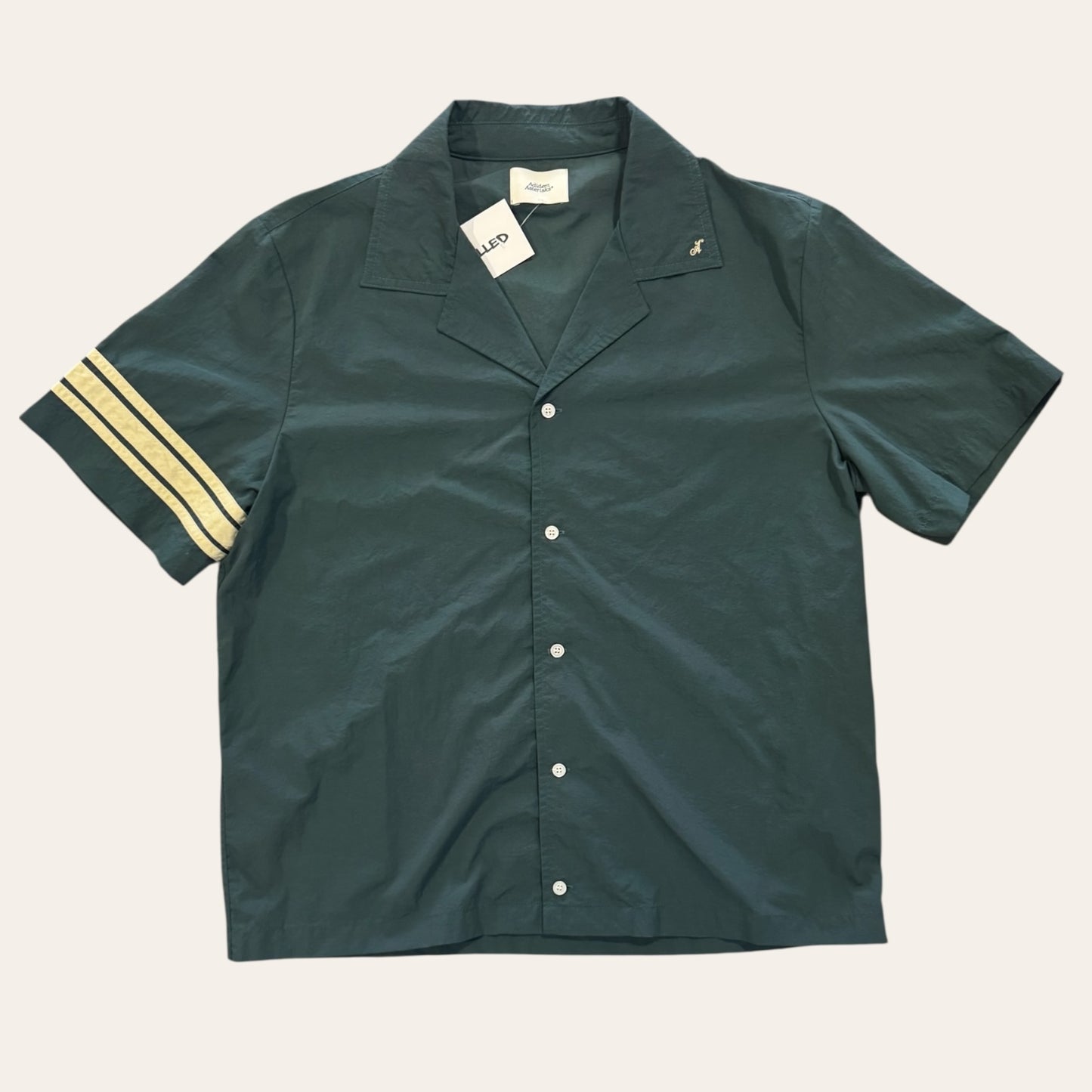 Adidem Asterisks Nylon Shirt Size S