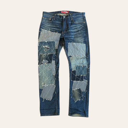 Junya Wantanabe x Levis Patchwork Denim Size 33x32