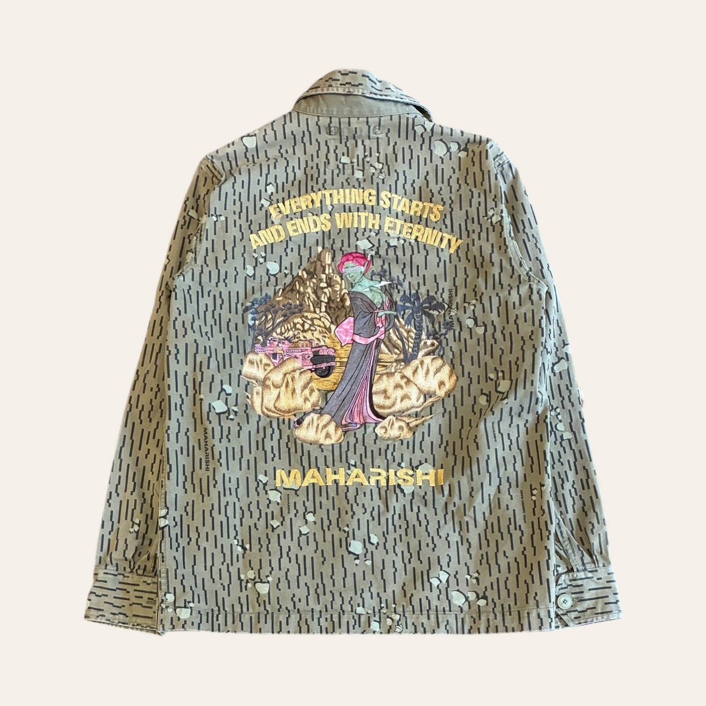 SS20 Maharishi Space Geisha Overshirt Size S