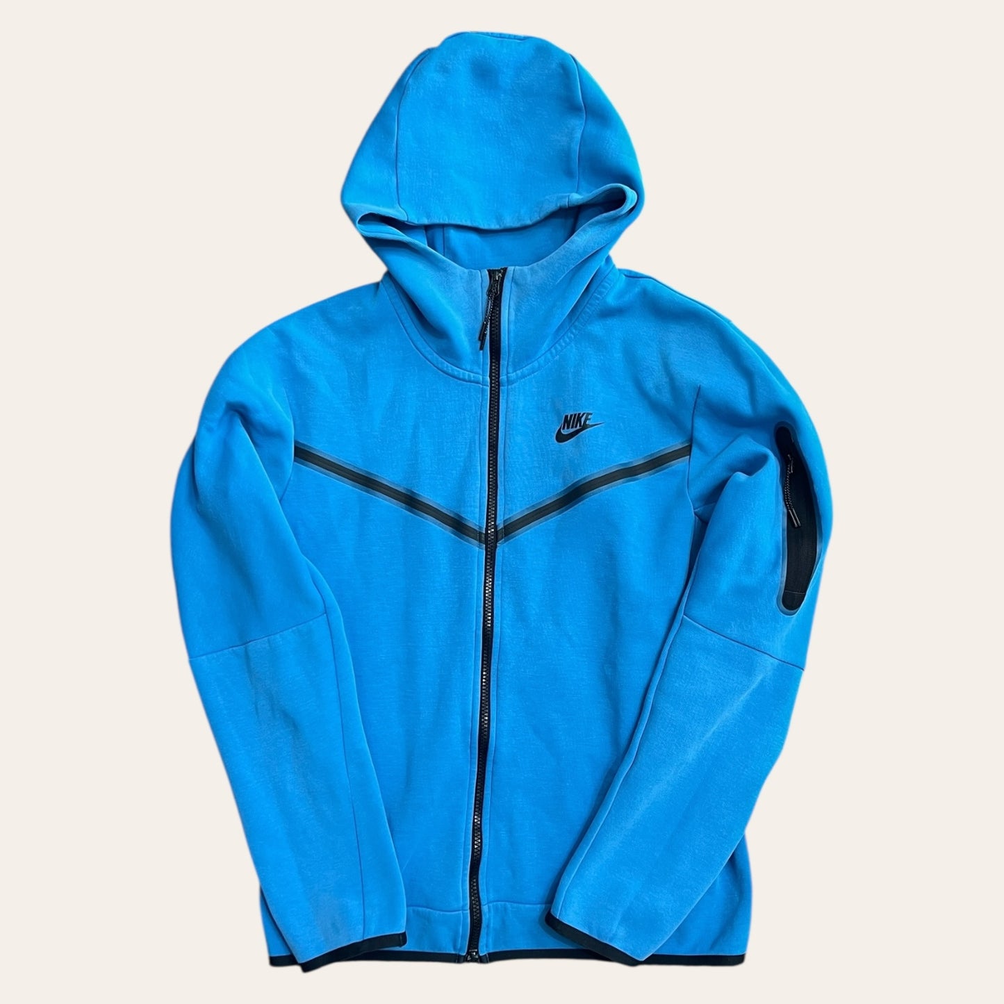 Nike Tech Zip Up Blue Size S