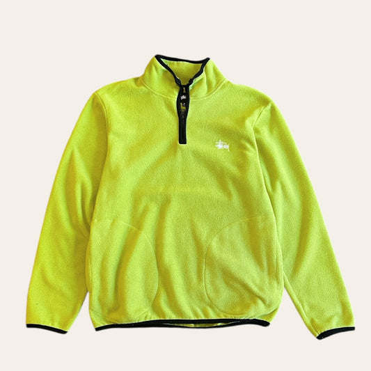 Stussy 1/4 Zip Fleece Size M