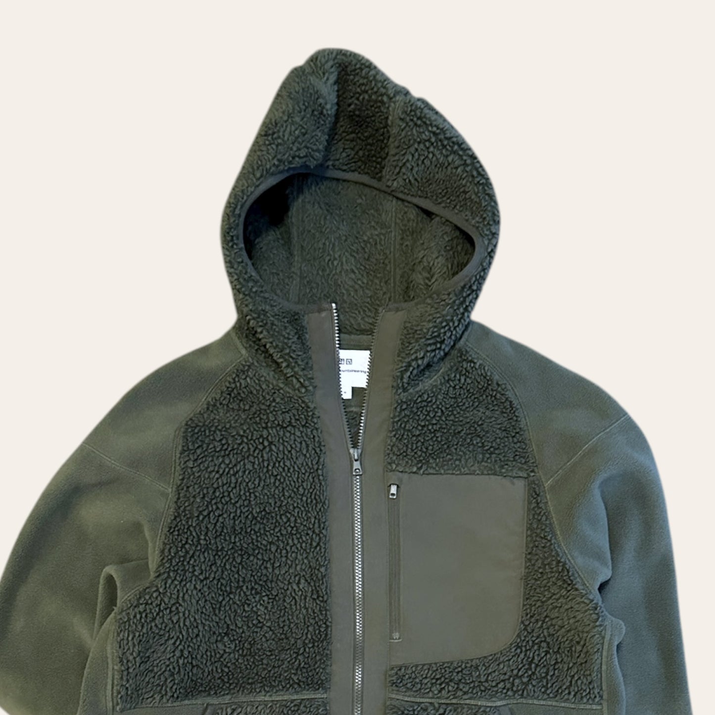 White Mountaineering x Uniqlo Fleece Hoodie Size M