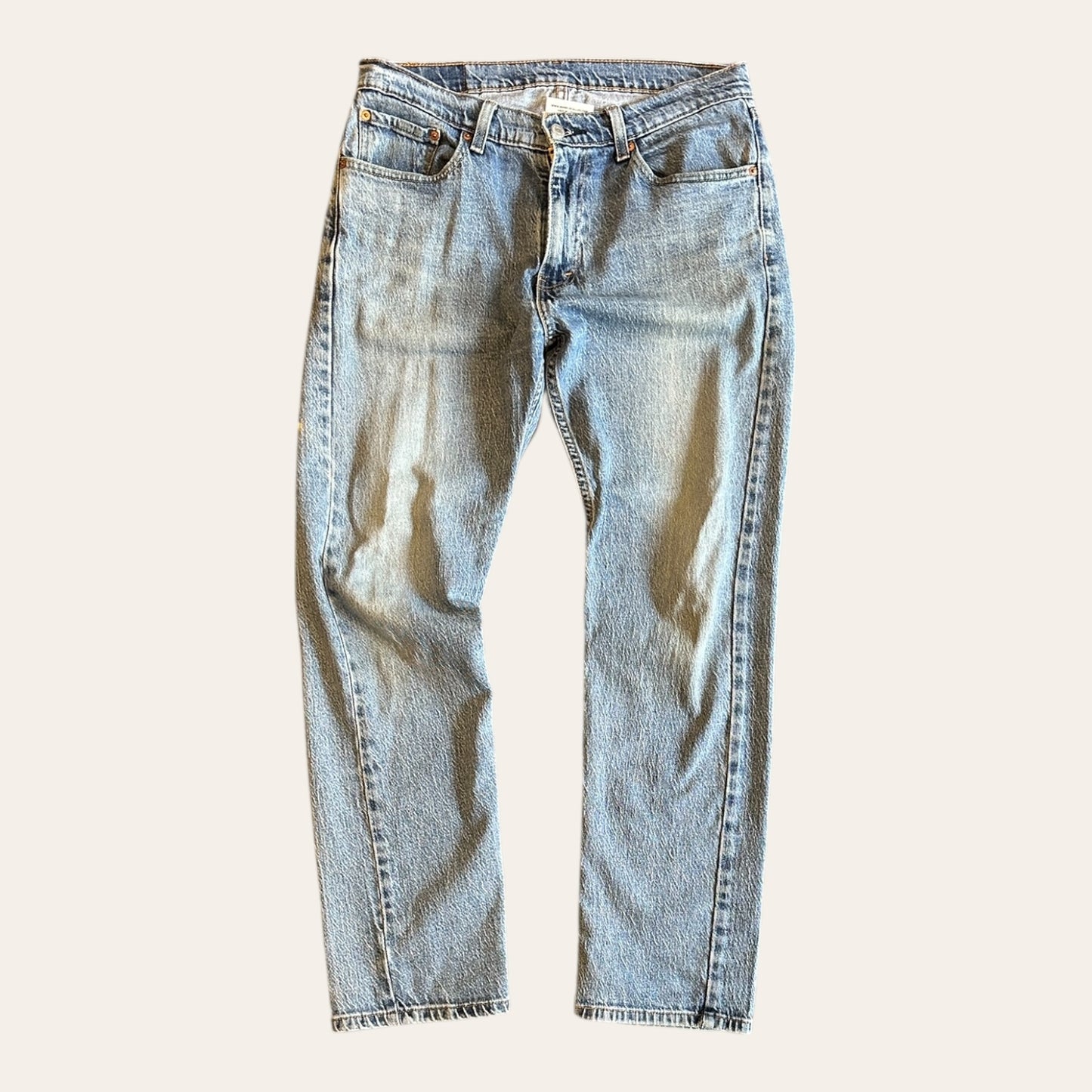 Levis 505 Light Wash Jeans Size 33x32