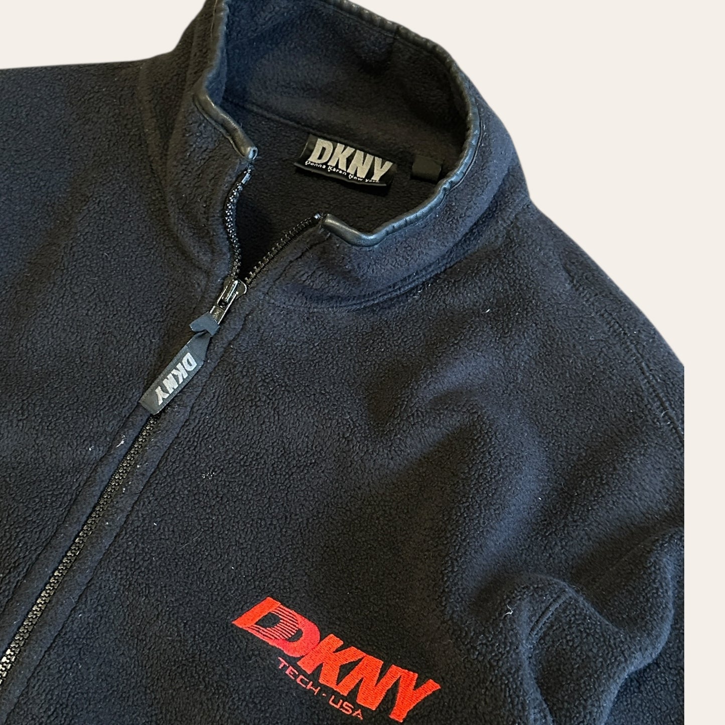 Vintage DKNY Fleece Black Size L
