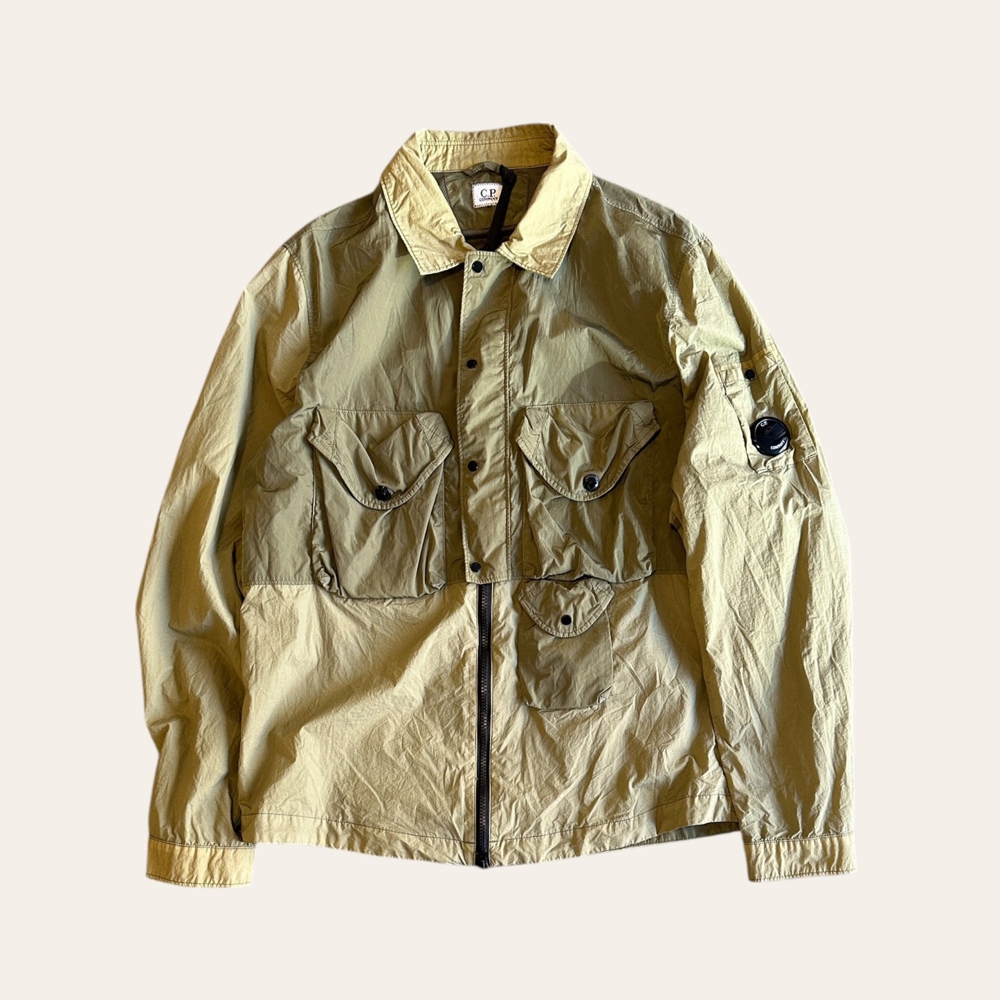 CP Company Taylon Nylon Cargo Jacket Size L