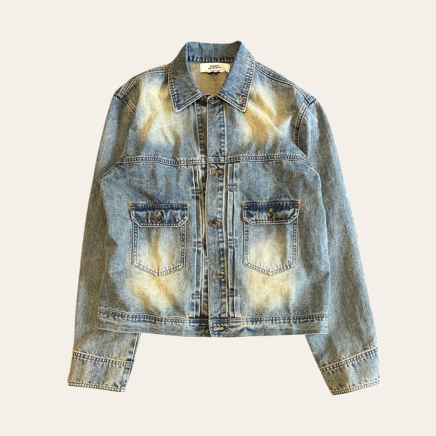 Adidem Asterisks Denim Jacket Size L