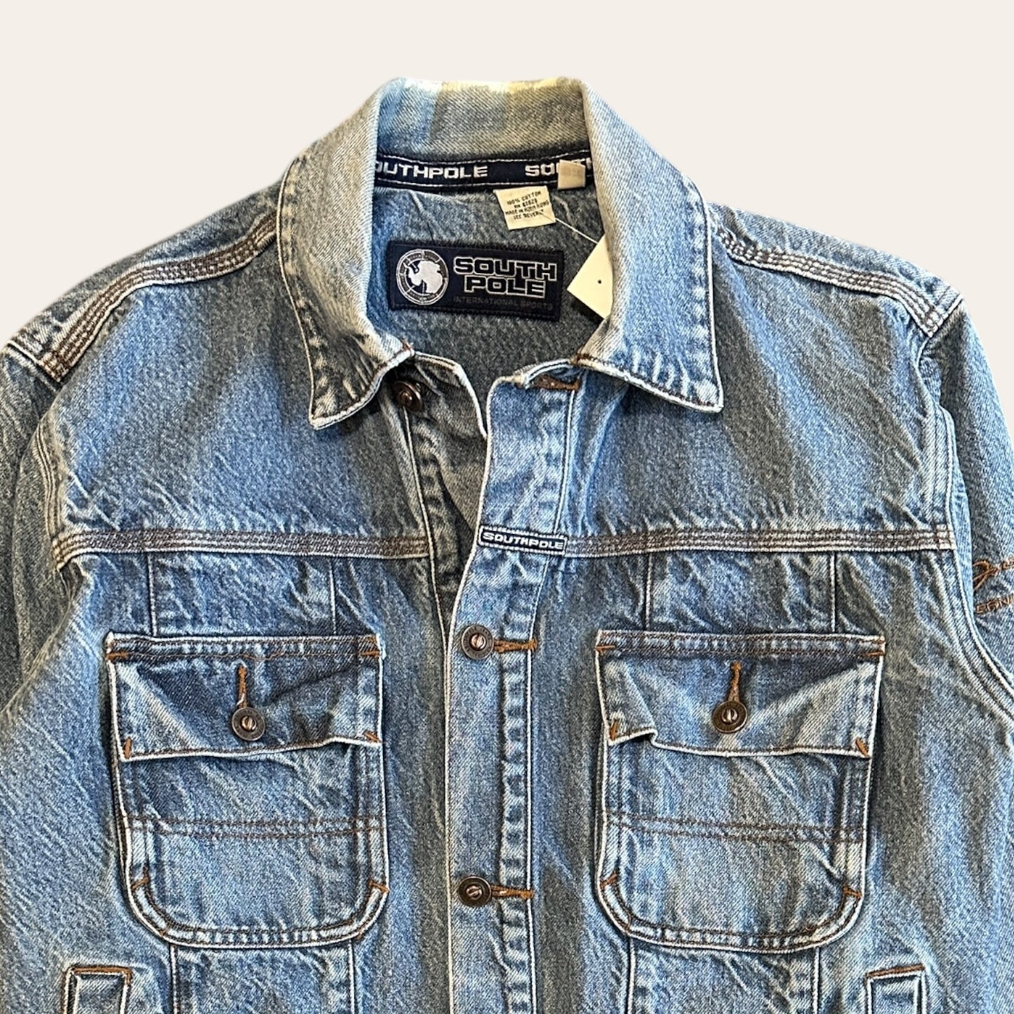 South Pole Denim Jacket Size M