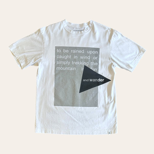And Wander Tee Size L
