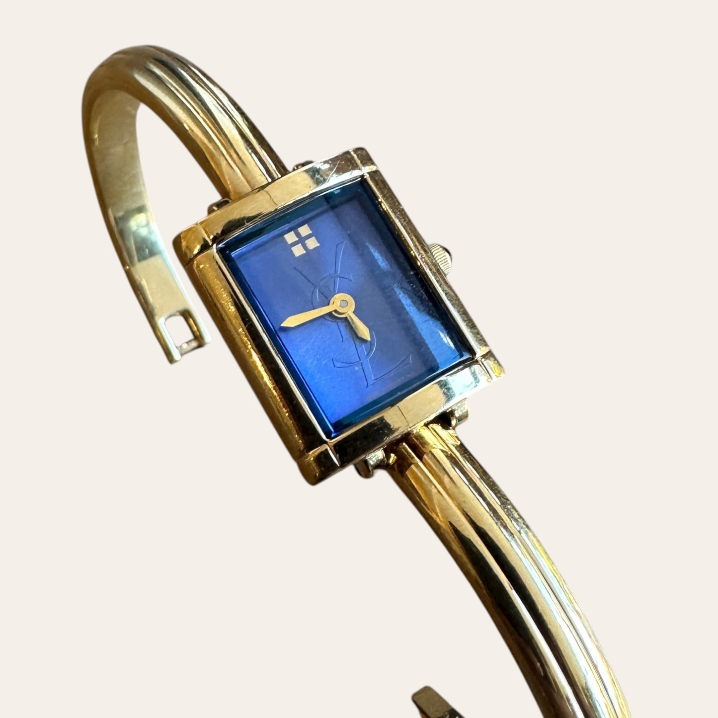 YSL Gold Bangle Watch