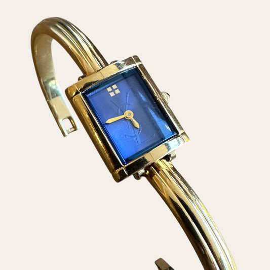 YSL Gold Bangle Watch