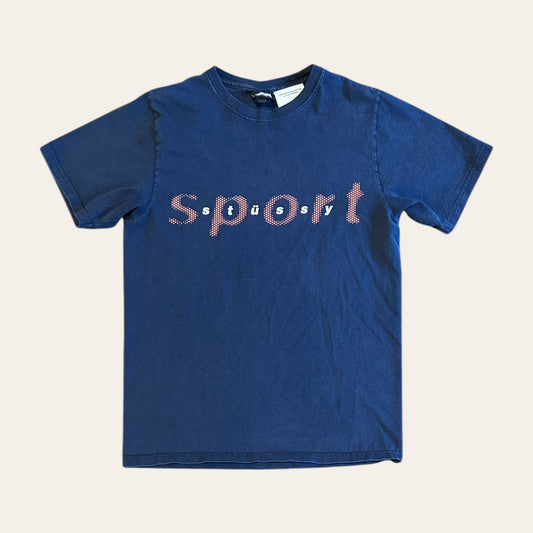 Stussy Sport Tee Navy Size S